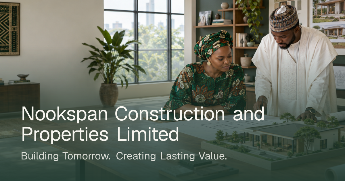 Nookspan Construction and Properties Limited | Building Tomorrow